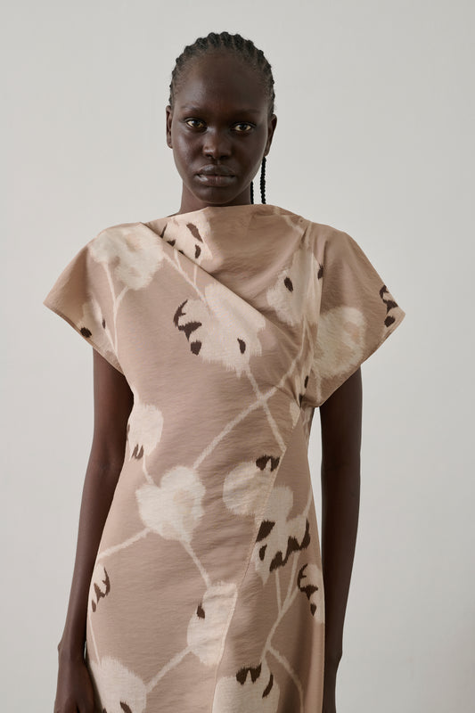 Robe Felicie - Beige - Soie - Femme