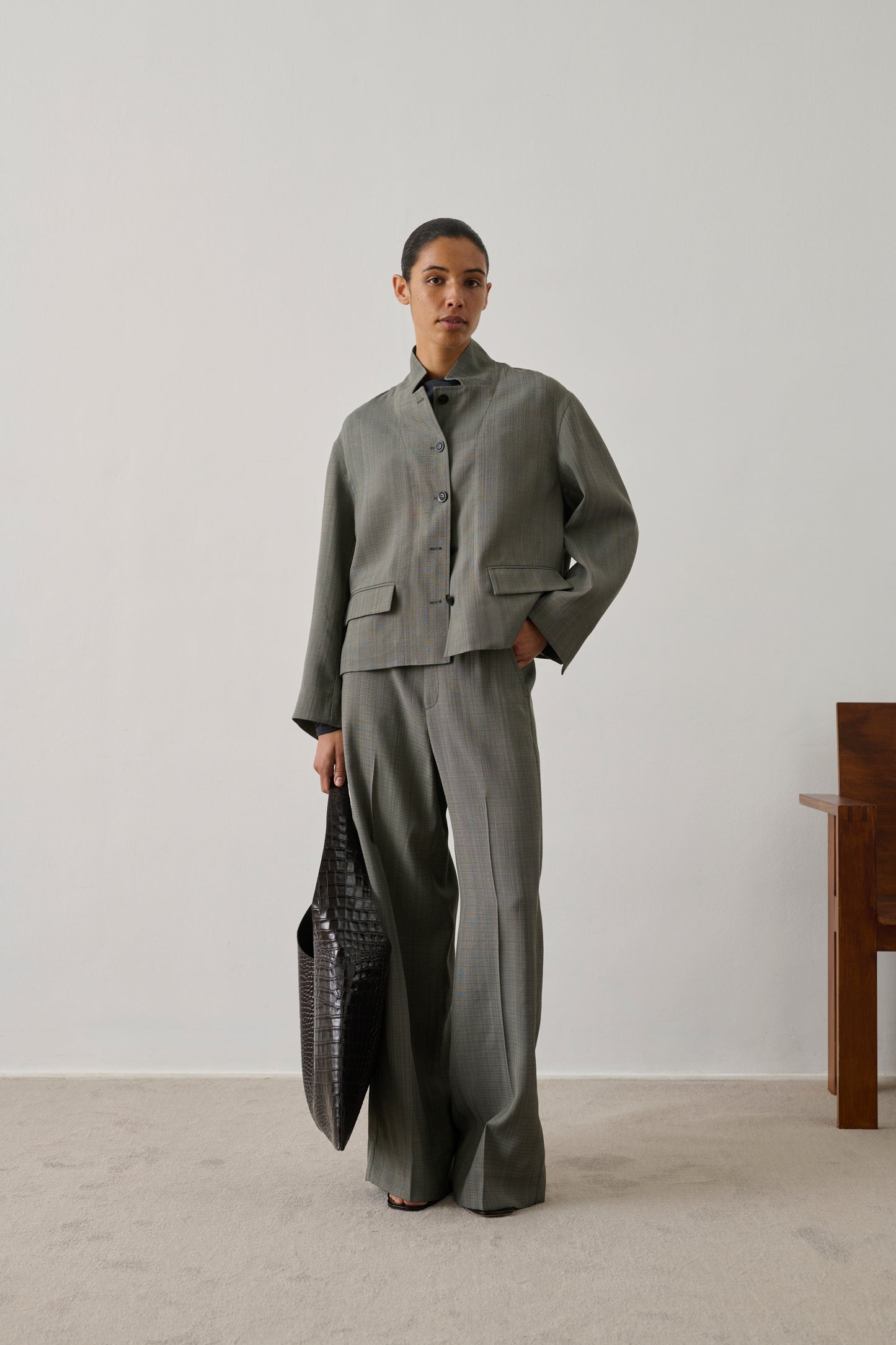 Veste Houria - Gris - Femme