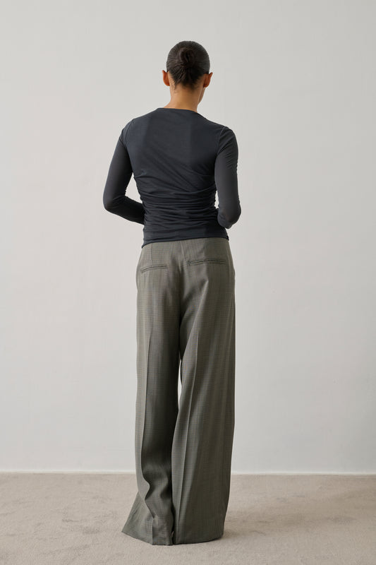 Pantalon Hippolyte - Gris - Femme