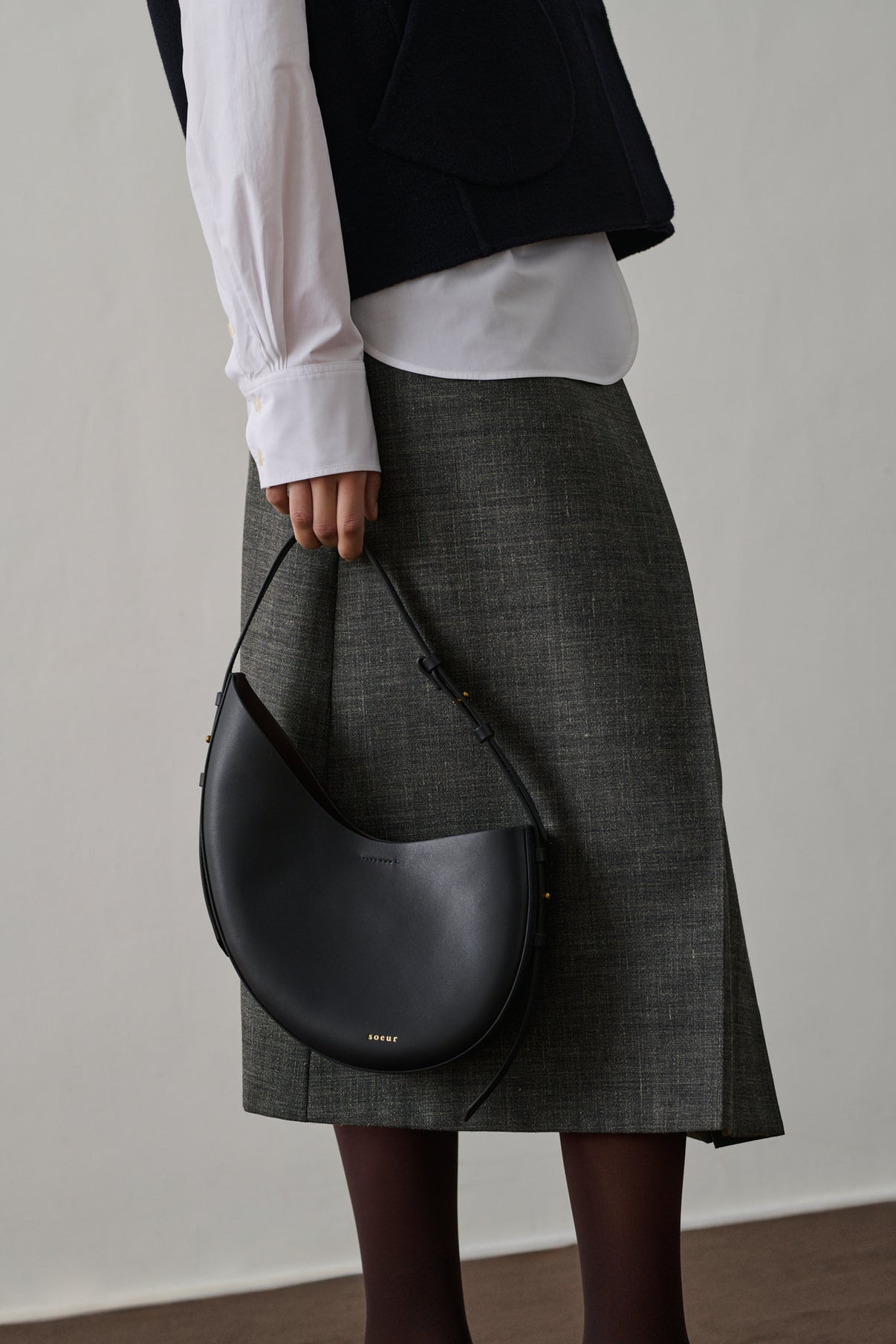 Sac Wino - Acier - Cuir - Femme vue 2