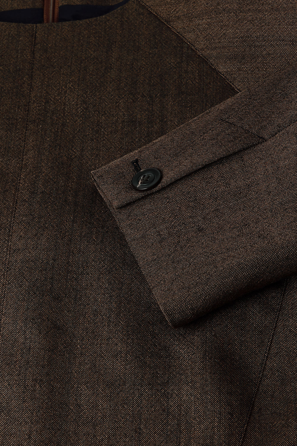 Blouse Giovana - Marron Chiné - Laine - Femme vue 5